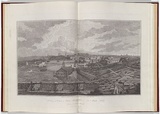 Title: bA view of the Cove and part of Sydney. New South Wales. Taken from Dawe's Battery. | Date: 1817-1819 | Technique: b'engraving, printed in black ink, from one copper plate'
