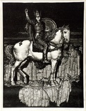 Artist: b'Waller, M. Napier.' | Title: b'The Ring' | Date: 1923 | Technique: b'wood-engraving, printed in black ink, from one block'
