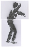 Artist: Azlan. | Title: The west is best III. | Date: 2003 | Technique: stencil, printed in balck ink, from one stencil