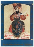 Title: From studio to stage: painters of the Russian Ballet 1909-1929 [Australian National Gallery exhibition poster]