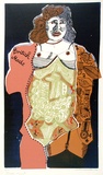 Artist: b'HANRAHAN, Barbara' | Title: b'British made' | Date: 1966 | Technique: b'screenprint, printed in colour, from six stencils'