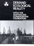 Artist: NICHOLS, Mark | Title: Demand ecological reality | Date: c.1975