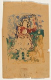 Artist: b'Nolan, Sidney.' | Title: b'(Female figure)' | Date: 1938 | Technique: b'print'