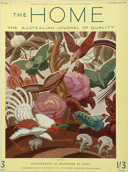 Artist: b'FEINT, Adrian' | Title: b'The Home Journal October 2nd 1933.' | Date: 1927-1935 | Copyright: b'Courtesy the Estate of Adrian Feint'