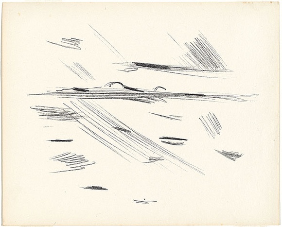 Artist: b'McCahon, Colin.' | Title: b'Puketutu Manukau 1' | Date: 1957 | Technique: b'lithographs, printed in black ink, each from one cardboard plate'