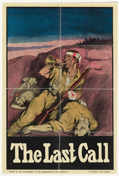 Artist: b'LINDSAY, Norman' | Title: b'The last call' | Technique: b'lithograph, printed in colour, from multiple stones'