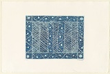 Artist: b'Austral, Nola.' | Title: b'Jilamarra design' | Date: 1999, November | Technique: b'etching, line-etching, sugar lift, and aquatint, printed in black ink, from one zinc plate'