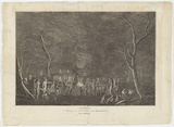 Title: Corrobborree or dance of the natives of New South Wales. New Holland. | Date: 1821 | Technique: engraving, printed in black ink, from one copper plate