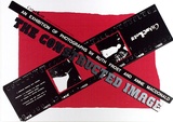 Artist: ARNOLD, Raymond | Title: The constructed image, an exhibition of photographs by Ruth Frost and Anne McDonald, Chameleon, Hobart. | Date: 1984 | Technique: screenprint, printed in colour, from three stencils