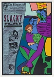 Title: Slacky flat | Date: 1989 | Technique: screenprint, printed in colour, from eight stencils