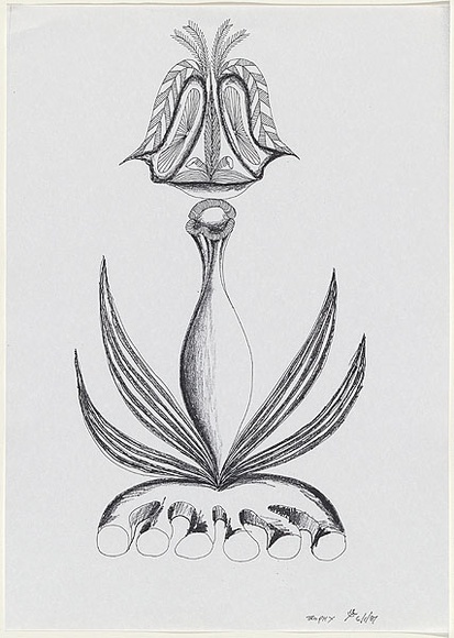 Artist: b'Burns, Peter.' | Title: b'Trophy.' | Date: 1987 | Technique: b'photocopy, printed in black ink' | Copyright: b'\xc2\xa9 Peter Burns'