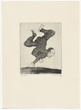 Artist: SELLBACH, Udo | Title: not titled | Date: 1988 | Technique: etching, aquatint printed in black ink with plate-tone, from one copper plate