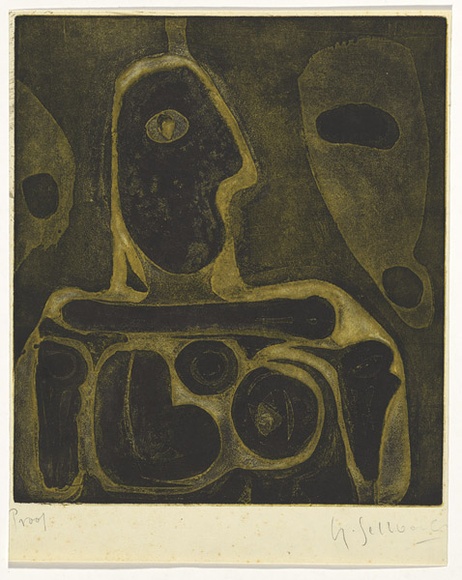 Artist: b'SELLBACH, Udo' | Title: b'not titled' | Date: 1960-80 | Technique: b'etching'