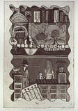 Artist: Edwards, Leann Jean. | Title: Living on Nicholson St. | Date: 1999, July - August | Technique: etching and aquatint, printed in black ink, from one plate | Copyright: © Leann Jean Edwards. Licensed by VISCOPY, Australia