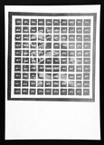 Artist: Febey, Rodney. | Title: Design for painting. | Date: 1982 | Technique: photocopy, printed in black ink, from hand drawn artwork