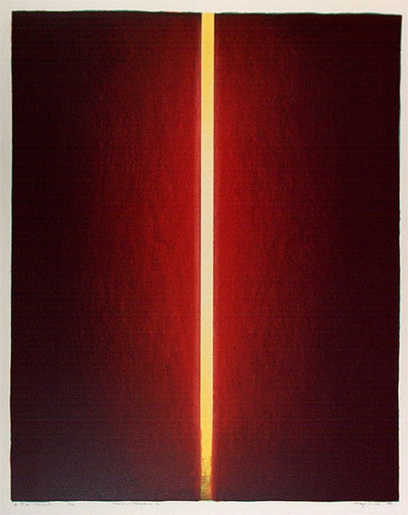 Artist: b'Maguire, Tim.' | Title: b'Lux in tenebris I' | Date: 1990 | Technique: b'lithograph, printed in colour, from seven stones' | Copyright: b'\xc2\xa9 Tim Maguire'