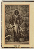 Artist: UNKNOWN | Title: Queen Mary; Ballarat tribe. | Date: c.1890 | Technique: lithograph, printed in brown ink, from one plate; varnished