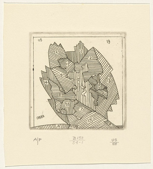 Artist: b'SELLBACH, Udo' | Title: b'not titled' | Date: 1960-80 | Technique: b'etching'