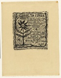 Artist: HANRAHAN, Barbara | Title: Ah Sun Flower | Date: 1962 | Technique: linocut, printed in black ink, from one block
