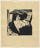 Artist: b'Withers, Rod.' | Title: b'Fallen angels IX' | Date: 1983 | Technique: b'woodcut, printed in black ink, from one block'