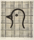 Artist: b'Band, David.' | Title: b'Laird bird' | Date: 1995, August | Technique: b'etching and aquatint, printed in black ink, from one plate; hand coloured'
