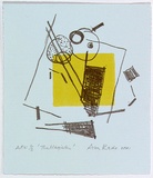 Artist: b'RADO, Ann' | Title: b'The magician' | Date: 2001, July | Technique: b'lithograph, printed in colour, from two stones [or plates]'