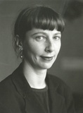 Artist: b'Heath, Gregory.' | Title: b'Portrait of Julia Church, Australian poster artist and writer, 1992' | Date: 1992
