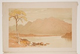 Artist: Hamel Brothers. | Title: River and mountains for Nature and art | Technique: lithograph, printed in colour, from multiple stones [or plates]