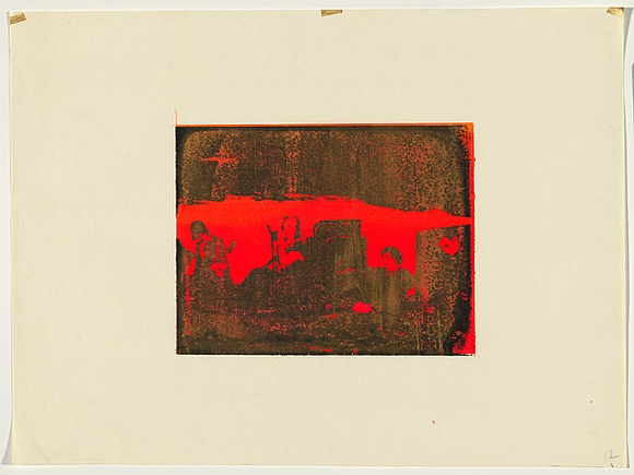 Artist: b'Johnson, Tim.' | Title: b'The other side' | Date: 1979 | Technique: b'screenprint, printed in colour, from multiple stencils' | Copyright: b'\xc2\xa9 Tim Johnson'