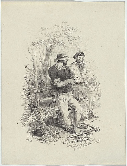 Artist: b'GILL, S.T.' | Title: b'Interesting statement - on quality of washing stuff.' | Date: 1852 | Technique: b'lithograph, printed in black ink, from one stone'