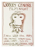 Artist: LITTLE, Colin | Title: Wooley Centre - Film Night | Technique: screenprint, printed in colour, from multiple stencils