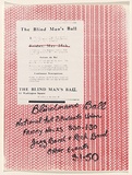 Artist: McMahon, Marie. | Title: Blindman's Ball [1] | Date: 1973 | Technique: screenprint, printed in colour, from two stencils | Copyright: © Marie McMahon. Licensed by VISCOPY, Australia