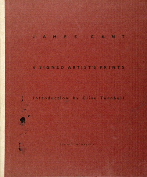 Artist: b'Cant, James.' | Title: bSix signed artist's prints. Introduction by Clive Turnbull. | Date: 1948 | Technique: b'cliche-verre, printed in blue pigment, each from one paper plate; letterpress text'