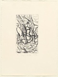 Artist: b'Deix, Gunther.' | Title: b'Song of the bush.' | Date: c.1989 | Technique: b'etching'