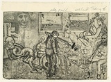 Title: Kalhua, Bailey's Irish, banana, liqueur, cream... or blowjob | Date: 1996 | Technique: etching, printed in black ink with plate-tone, from one plate