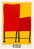 Title: b'Chair' | Date: 1994 | Technique: b'screenprint, printed in colour, from multiple stencils'