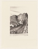 Artist: Elliott, Fred W. | Title: Masson Range | Date: 1997, February | Technique: photo-lithograph, printed in black ink, from one stone | Copyright: By courtesy of the artist