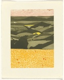 Artist: b'Brunsdon, John.' | Title: b'View from the black mountains.' | Date: 1988 | Technique: b'etching and aquatint, printed in colour, from one plate'