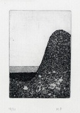 Artist: Page, Mary. | Title: not titled | Date: c.1985 | Technique: etching and aquatint, printed in black ink, from one plate