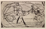 Artist: Furlonger, Joe. | Title: Mechanics | Date: 1992, May-July | Technique: etching and drypoint, printed in black ink, from one plate