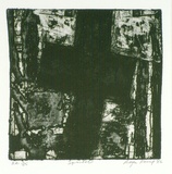 Artist: b'Kemp, Roger.' | Title: b'Symbol' | Date: 1972 | Technique: b'etching and aquatint, printed in black ink, from one zinc plate'