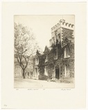 Artist: b'PLATT, Austin' | Title: b'Hutchins, Hobart' | Date: 1937 | Technique: b'etching, printed in black ink, from one plate'
