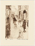 Artist: b'Robinson, William.' | Title: b'Marais' | Date: 2000 | Technique: b'lithograph, printed in brown ink, from one plate'