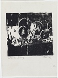 Artist: MADDOCK, Bea | Title: Fruit | Date: 1964 | Technique: lithograph, printed in black ink by hand-burnishing, from one stone