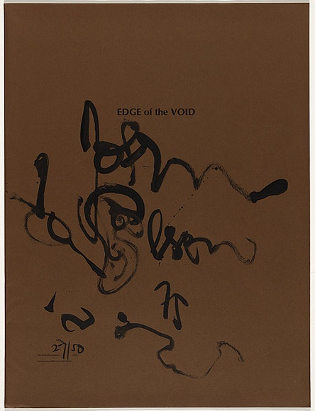 Artist: Olsen, John. | Title: Edge of the void | Date: 1975 | Technique: etching and sugarlift-aquatints, each printed in black ink, from one zinc plate | Copyright: © John Olsen. Licensed by VISCOPY, Australia