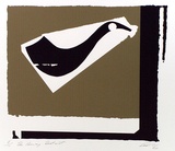 Artist: b'Croston, Doug' | Title: b'The homing instinct.' | Date: 1973, January | Technique: b'screenprint, printed in colour, from two stencils' | Copyright: b'Courtesy of the artist'