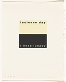 Artist: b'Burgess, Peter.' | Title: b'lucienne day: i need lunacy.' | Date: 2001 | Technique: b'computer generated inkjet prints, printed in colour, from digital file'