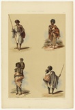 Artist: b'Angas, George French.' | Title: b'Portraits of the aboriginal inhabitants [2].' | Date: 1846-47 | Technique: b'lithograph, printed in colour, from multiple stones; varnish highlights by brush'