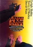 Artist: Warner, Lynda. | Title: Live art, Leigh Hobba, Terry O'Malley, David Watt. Chameleon presents a night of Performance art | Date: 1984 | Technique: screenprint, printed in colour, from four stencils