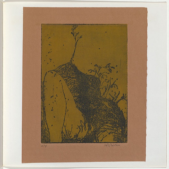 Artist: b'Hodgkinson, Frank.' | Title: b'not titled.' | Date: 1971 | Technique: b'soft ground'